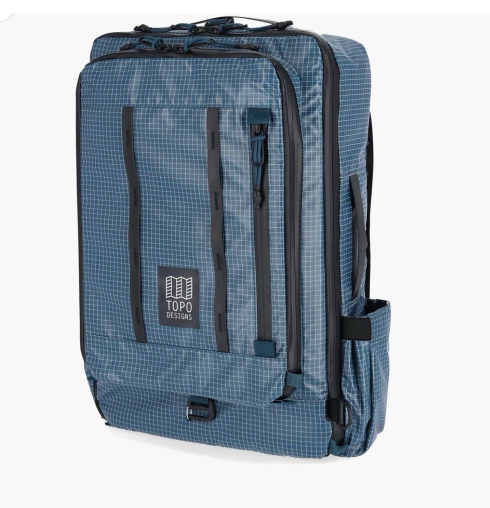 Topo Designs Apex Travel Bag 30L Backpack, Pond Blue
