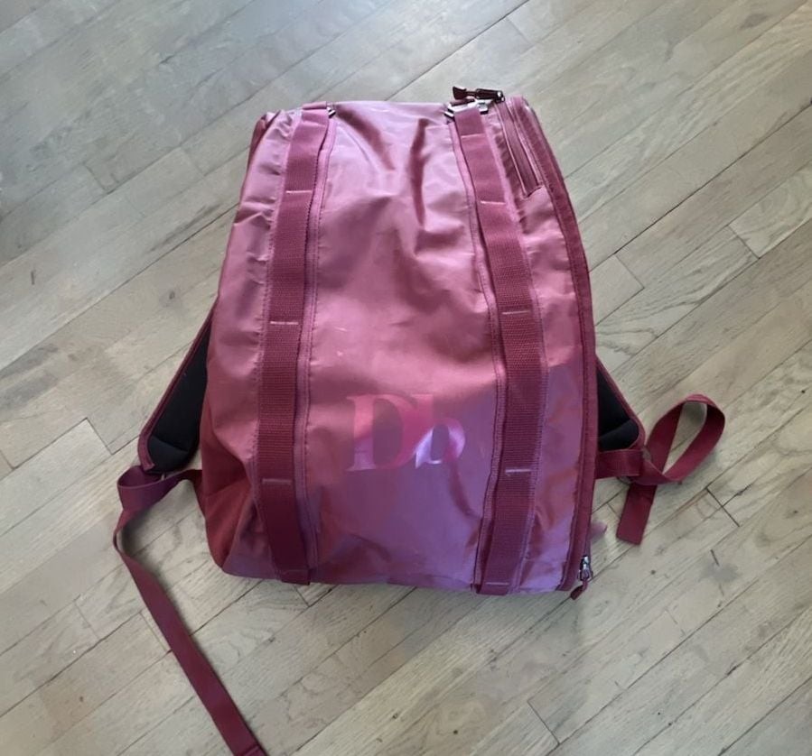Db The Base 15L Backpack in Crimson Red