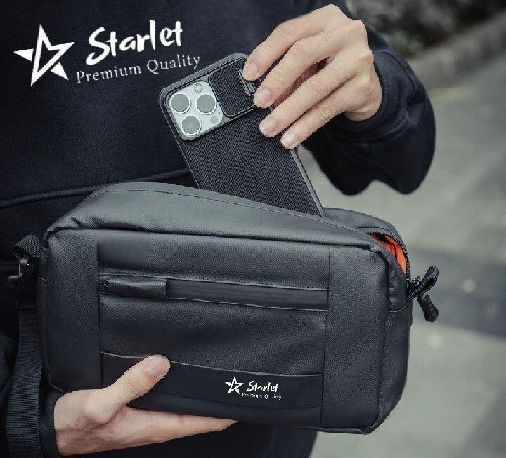LATEST OVAL WATERPROOF MEN’S SLING BAG.
