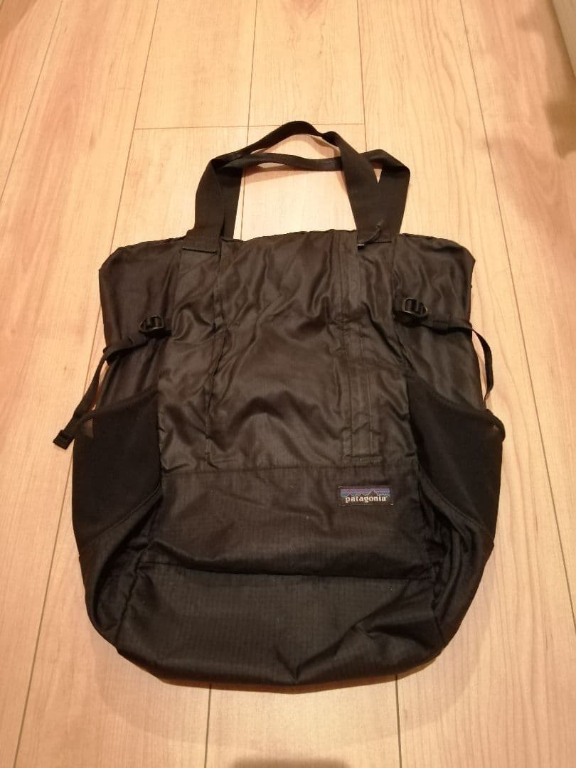 Patagonia Lightweight Travel Tote Pack Lightweight Backpack 2way Black