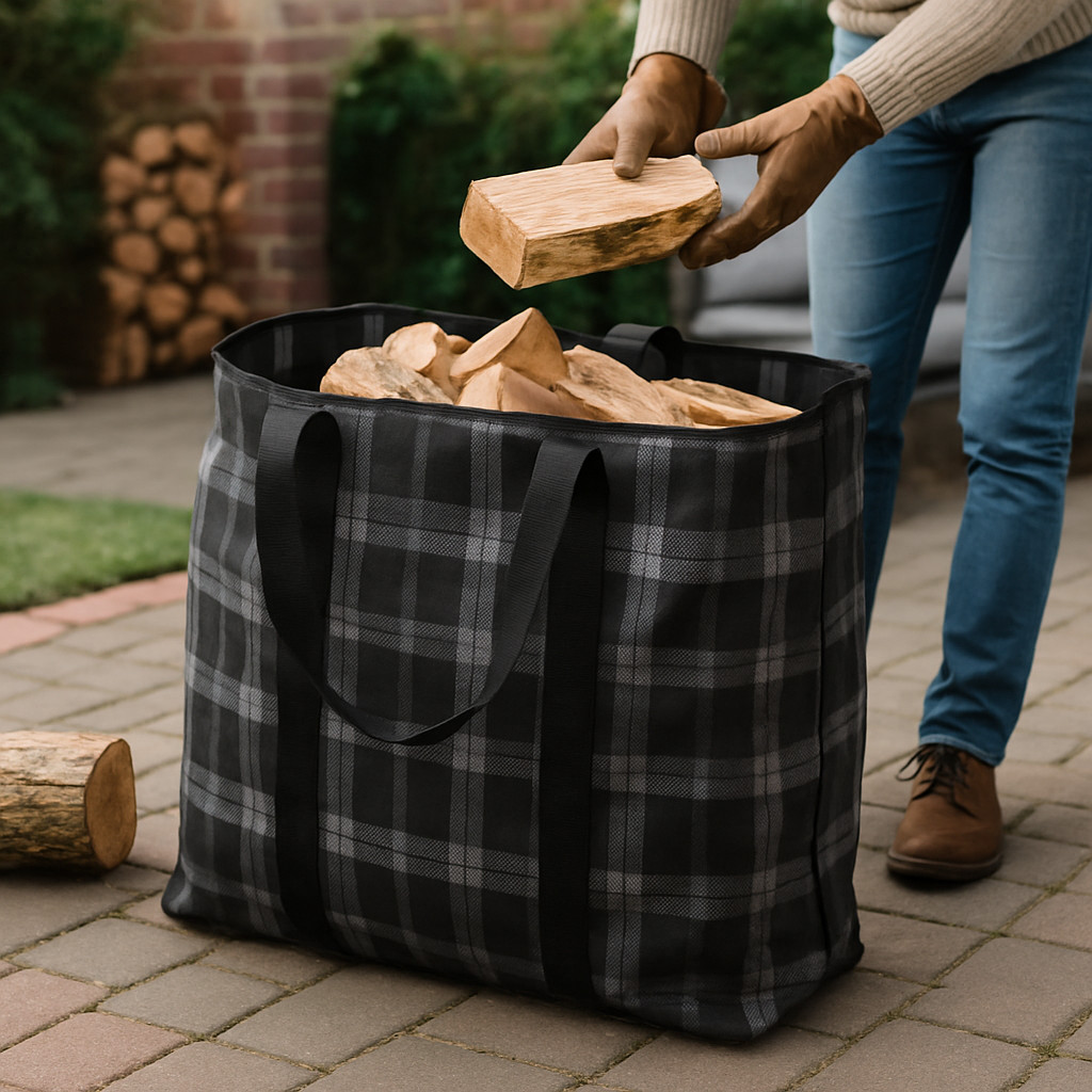 BETU 1-Pack Heavy Duty Item, Black Plaid