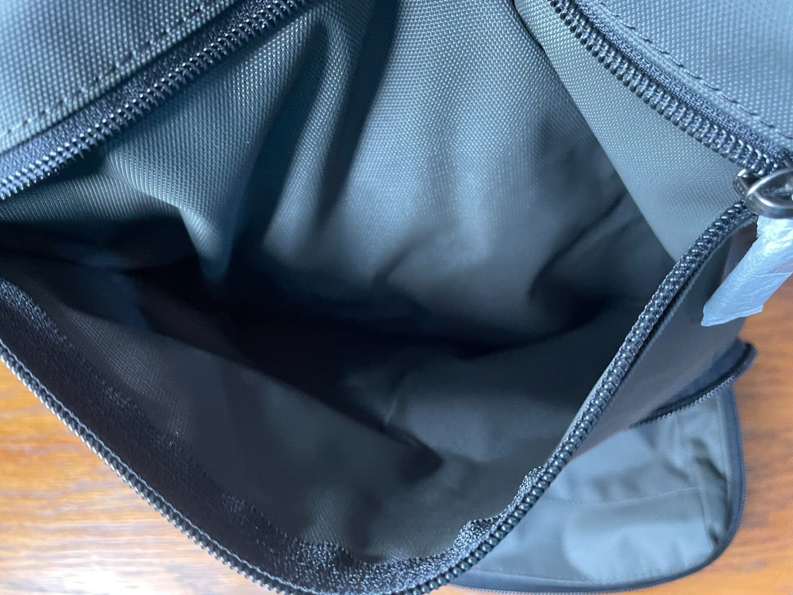 NWT TUMI DARK GRAY PACKABLE BACKPACK FOLDABLE SHOULDER LRG BAG TRAVEL CARRYON