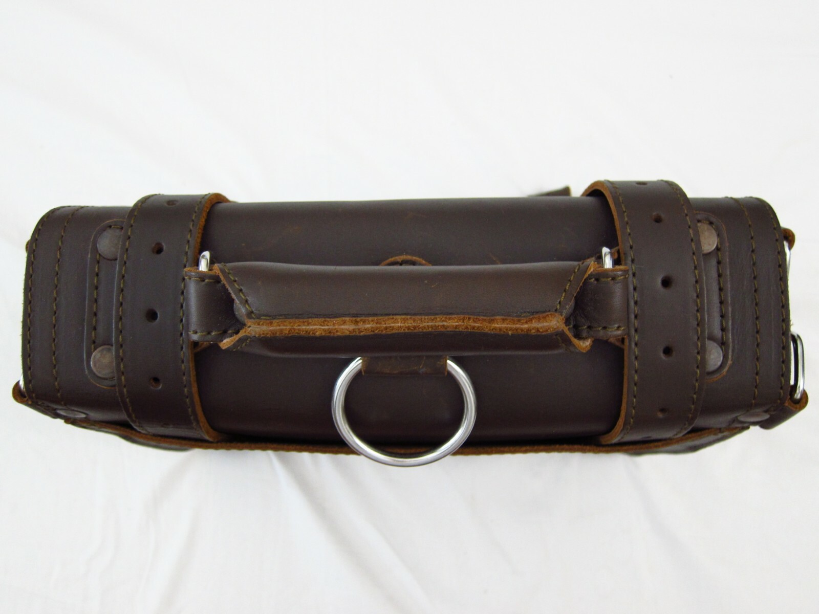 Saddleback Leather 12″ SMALL CLASSIC BRIEFCASE Suede Lined 2-Rivet DCB