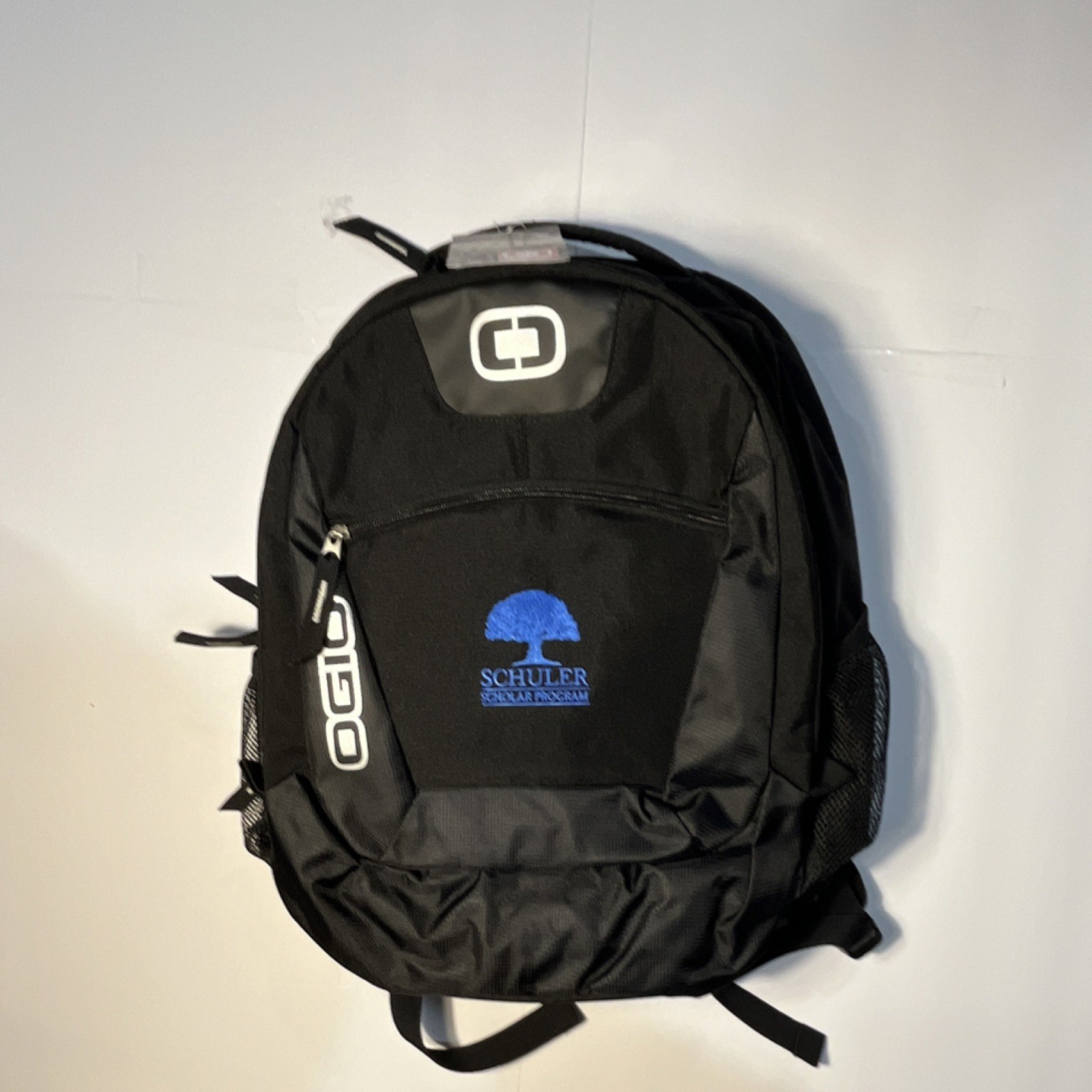 OGIO Black Backpack Padded Outer Pockets.