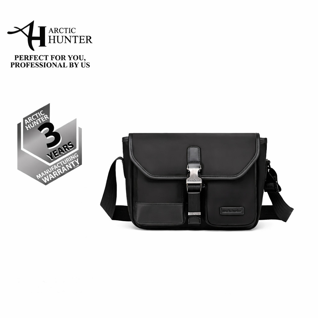 Arctic Hunter Men’s Waterproof Messenger Crossbody Bag–Stylish Work & Travel Bag