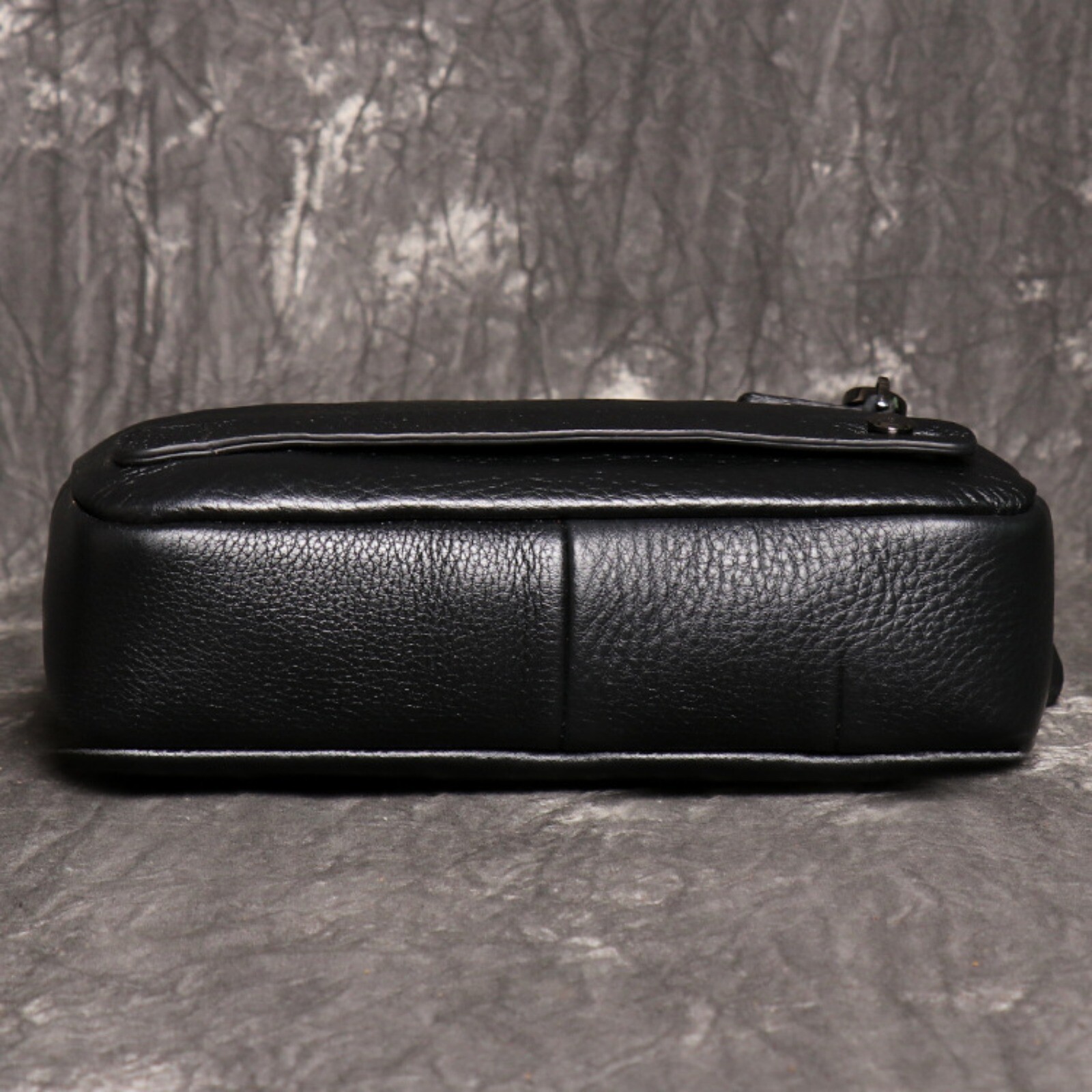 Mens Genuine Leather Wristlet Bag Travel Clutch Organizer Small Pouch Wallet
