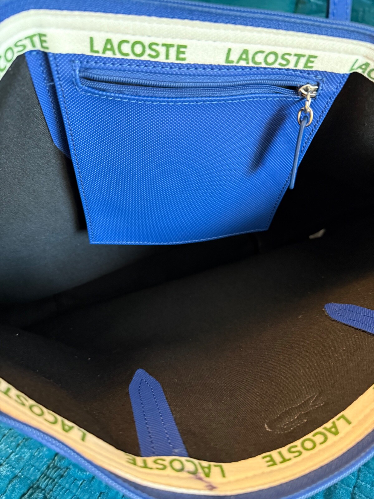 Lacoste Tote British Flag Union Jack