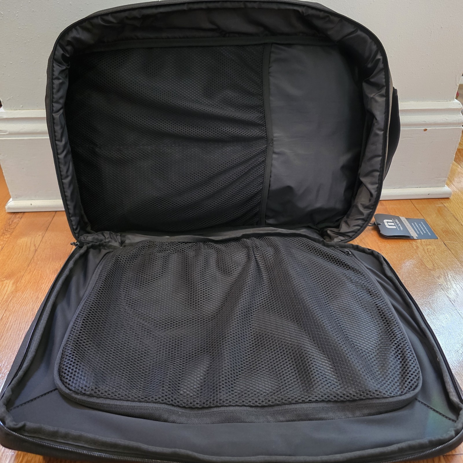 Black Travis Mathew Skyscraper Backpack New Duffle/Backpack 7.1 x 12.6 x 19.5in