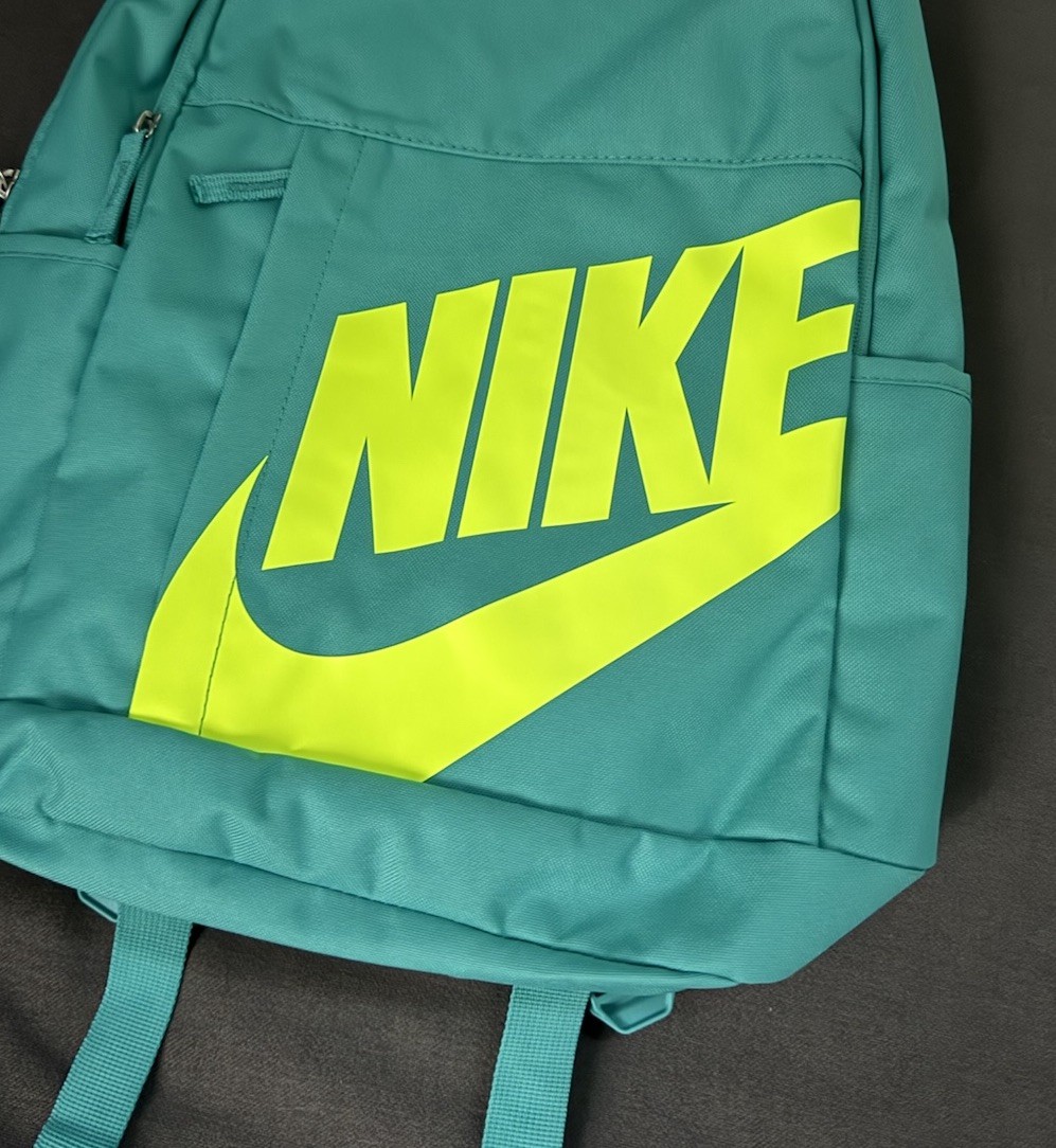 NIKE Elemental 21L School Backpack Travel Bag Turquoise Men’s *NEW* DD0559-345