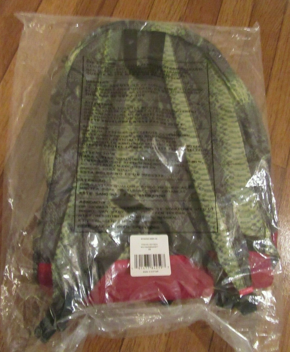 Supreme The North Face Lightweight Daypack Backpack Snake Green SS18 Brand New