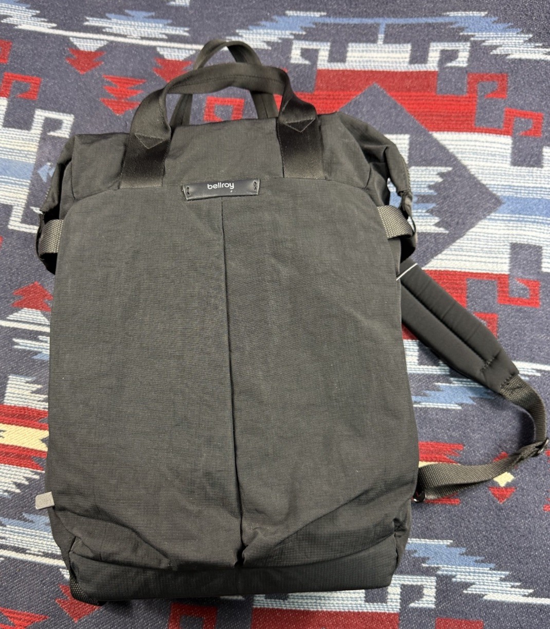 Bellroy Tokyo Totepack 20L – Raven Black Lightweight Backpack Travel Hiking