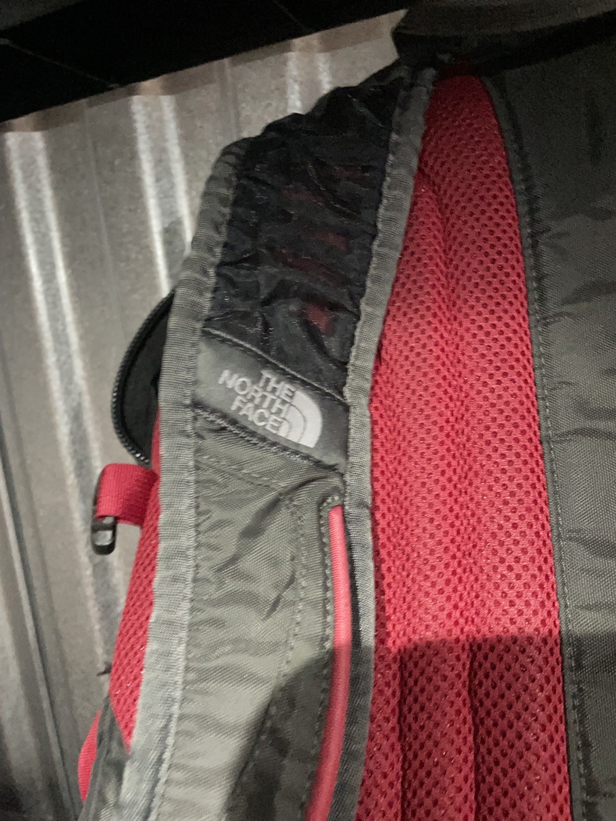 The North Face Red & Gray Backpack Borealis Laptop Day Pack Limited Edition Uni