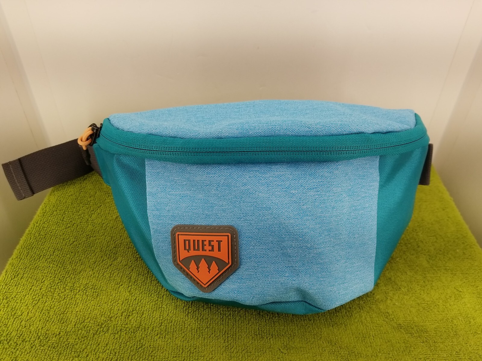 Quest Nylon Waist Pack Festival Hip Or Crossbody Travel Hiking Bag Blue