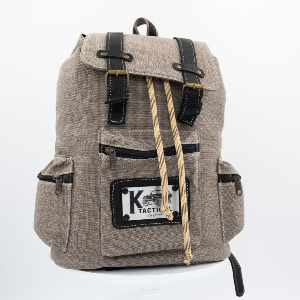 Ktactical USA Canvas Backpack with Buckles