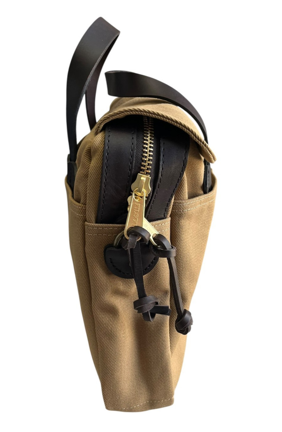 Filson Rugged Twill Original Briefcase | Made in USA | Dark Tan 256 Brand New