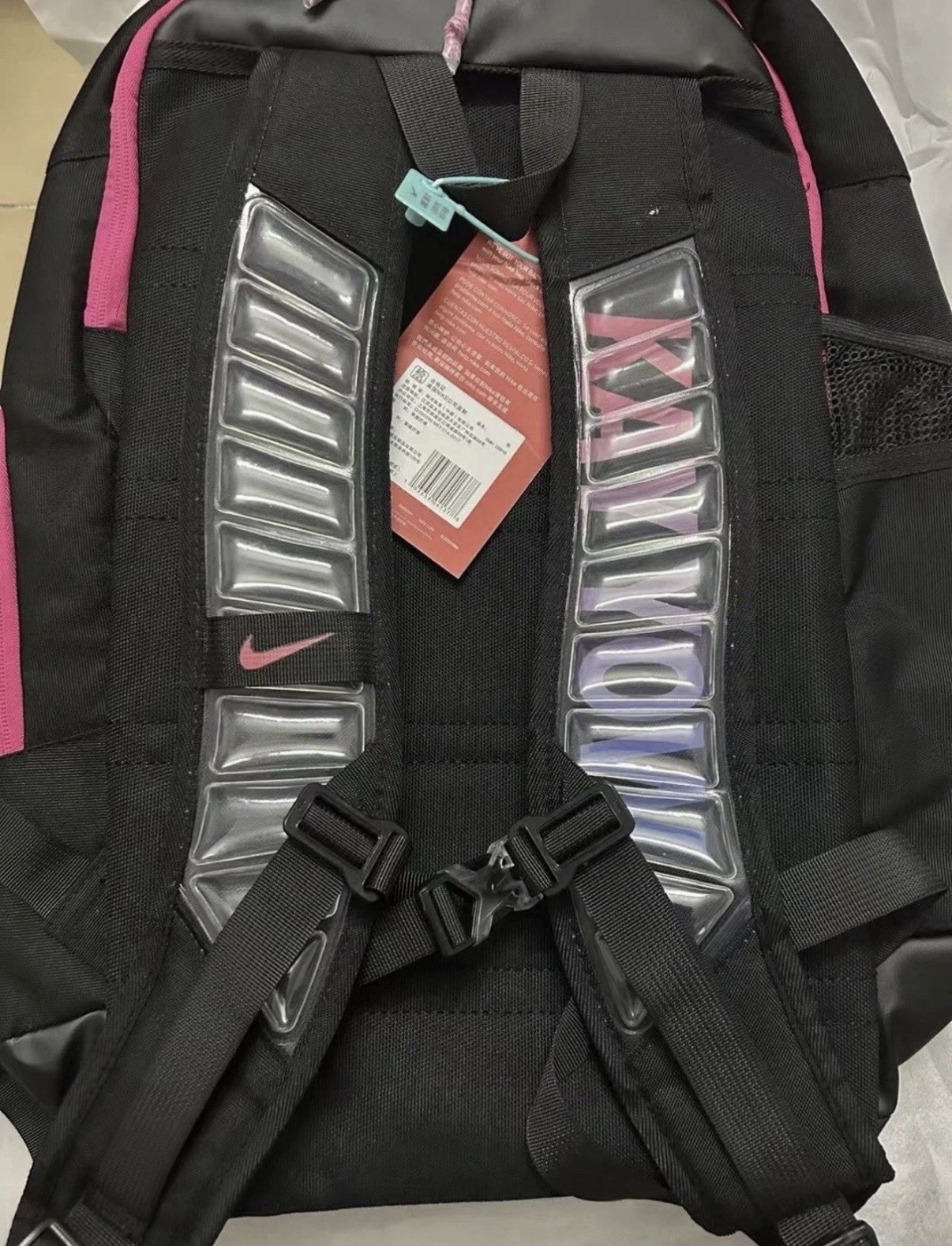Nike Elite Pro Basketball Backpack -Black/Pink (BA6164-011)