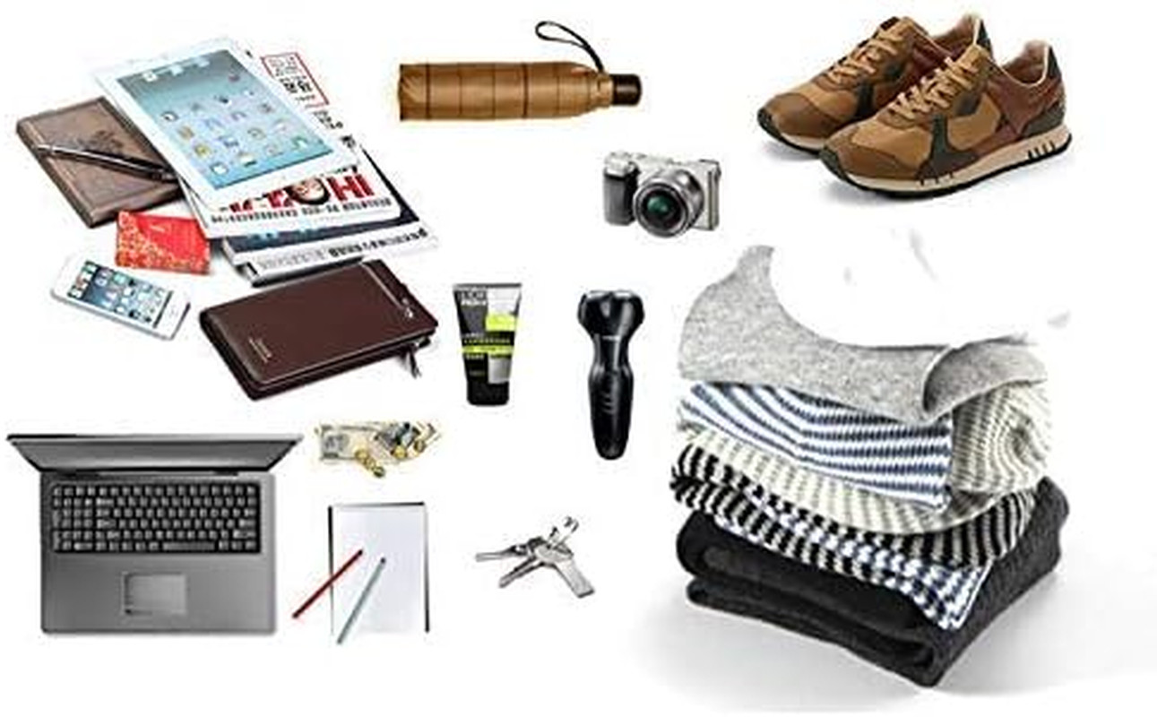 Genuine Leather Canvas Waxed Backpack Travel Rucksack Laptop Bag