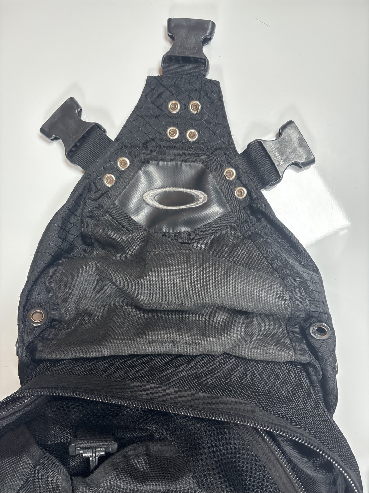 Oakley Software Black Icon Backpack Rucksack Tactical Tech Vintage Y2K Rare