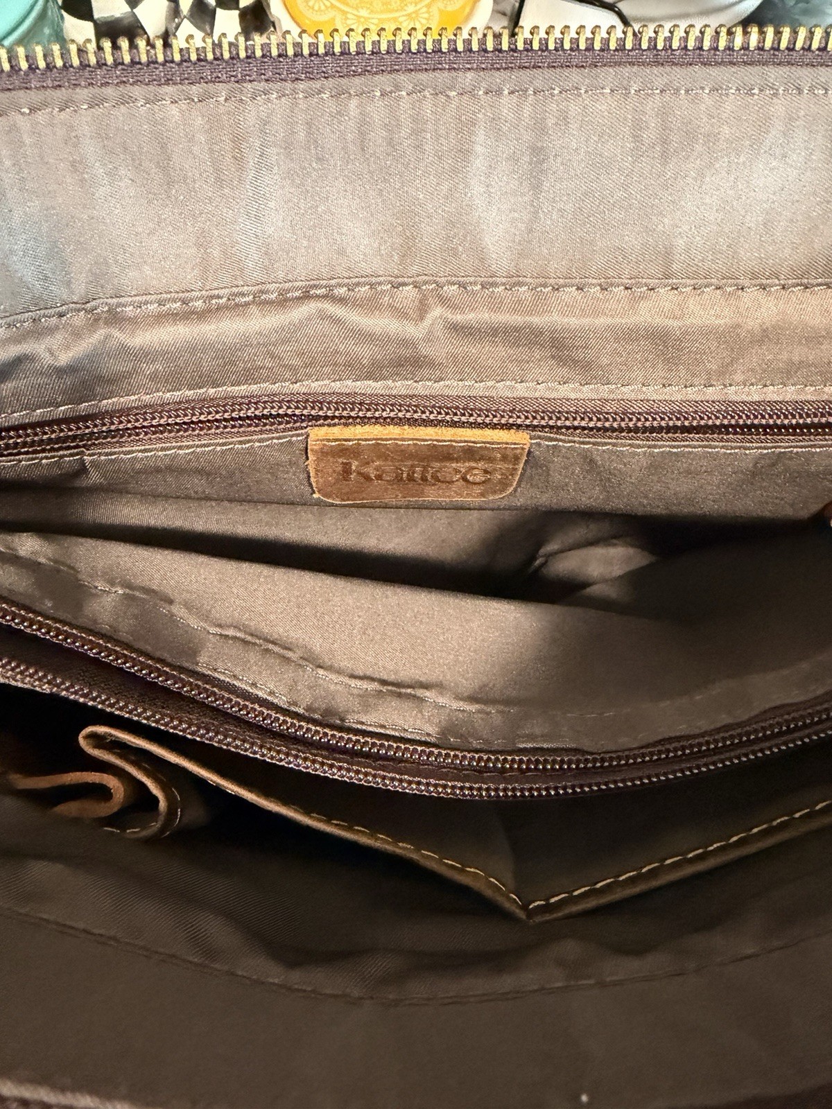 NWOT Kattee Men’s Leather Briefcase, School Satchel for Students