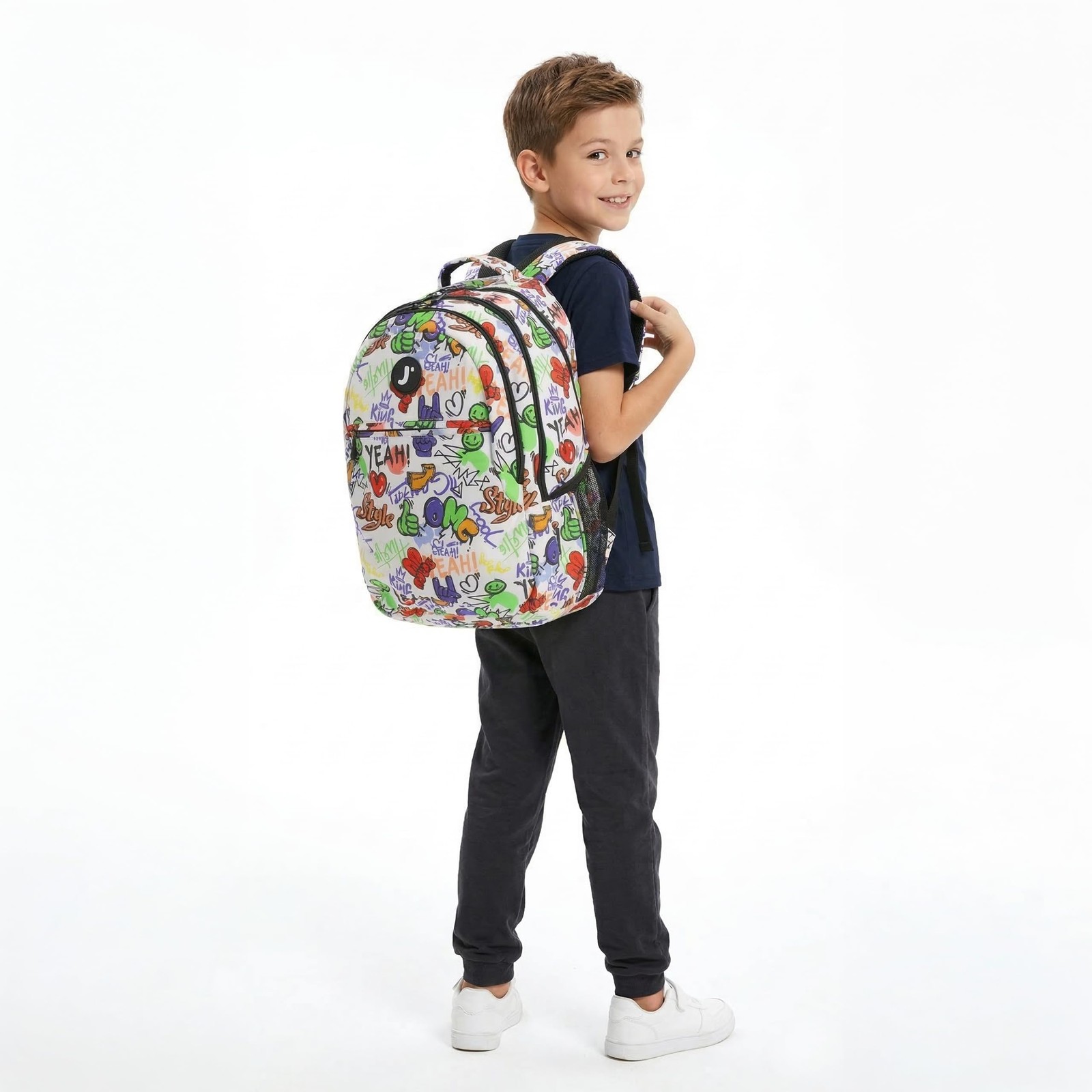 J World Cornelia Middle School Backpack for Kids. Student Laptop Bookbag, Blu…