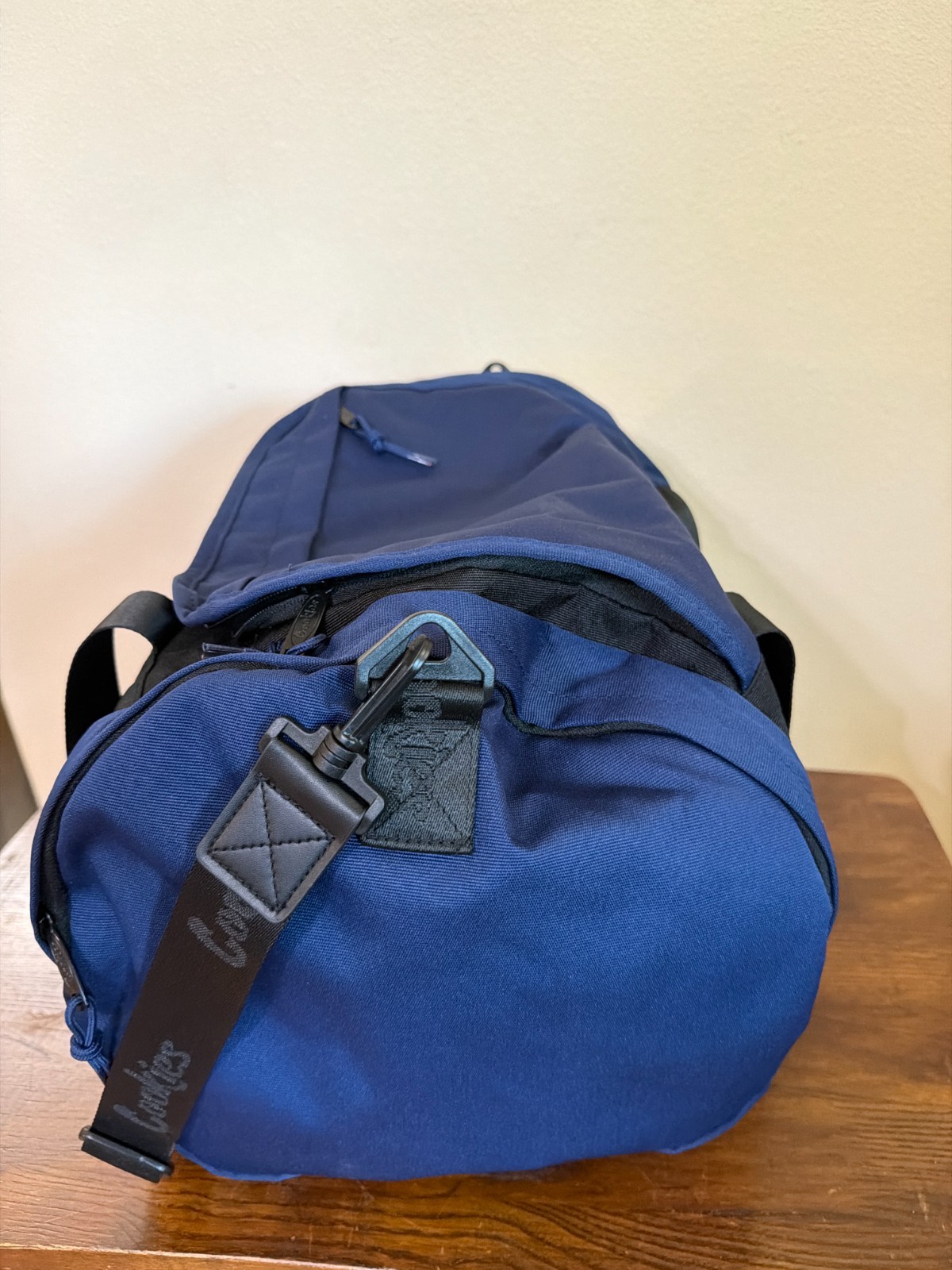 Cookies SF Cyclone Smell Proof Duffle Bag Navy Blue Canvas NEW NWT Berner
