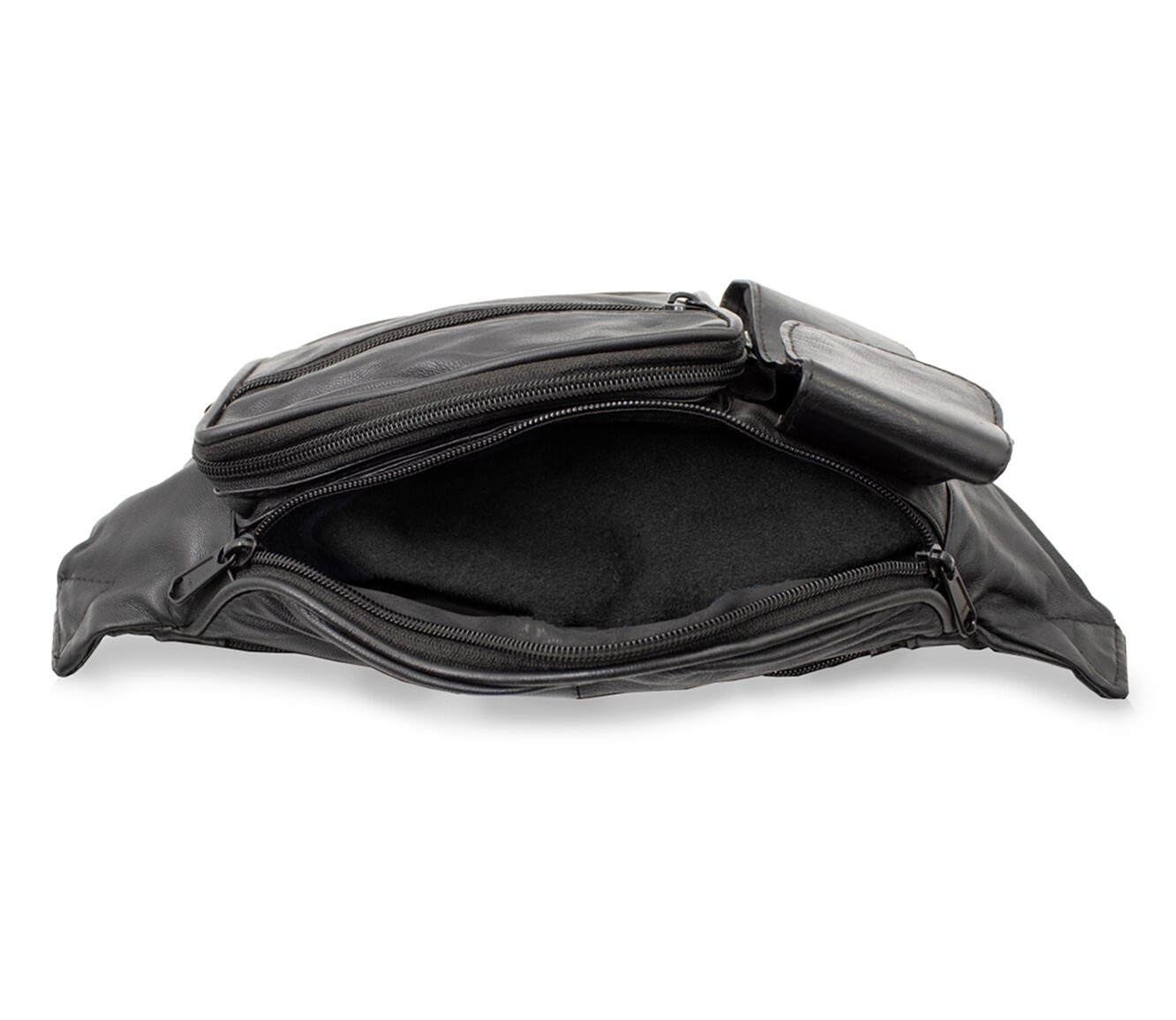 Genuine Leather Fanny Pack, Crossbody Travel Belt Bag for Men/Women