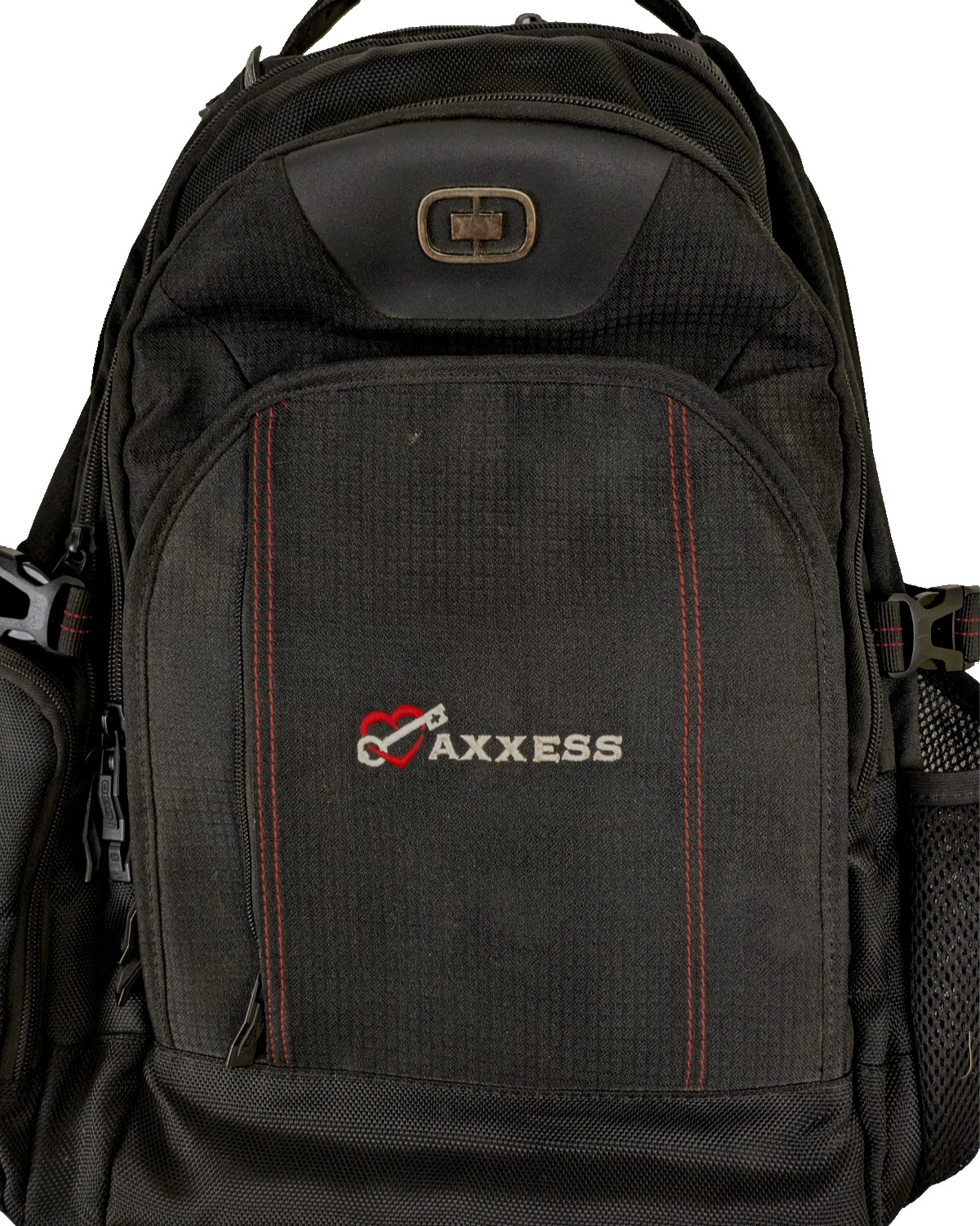 OGIO Airflow Tech Vault Checkpoint Black Laptop Travel Backpack Branded