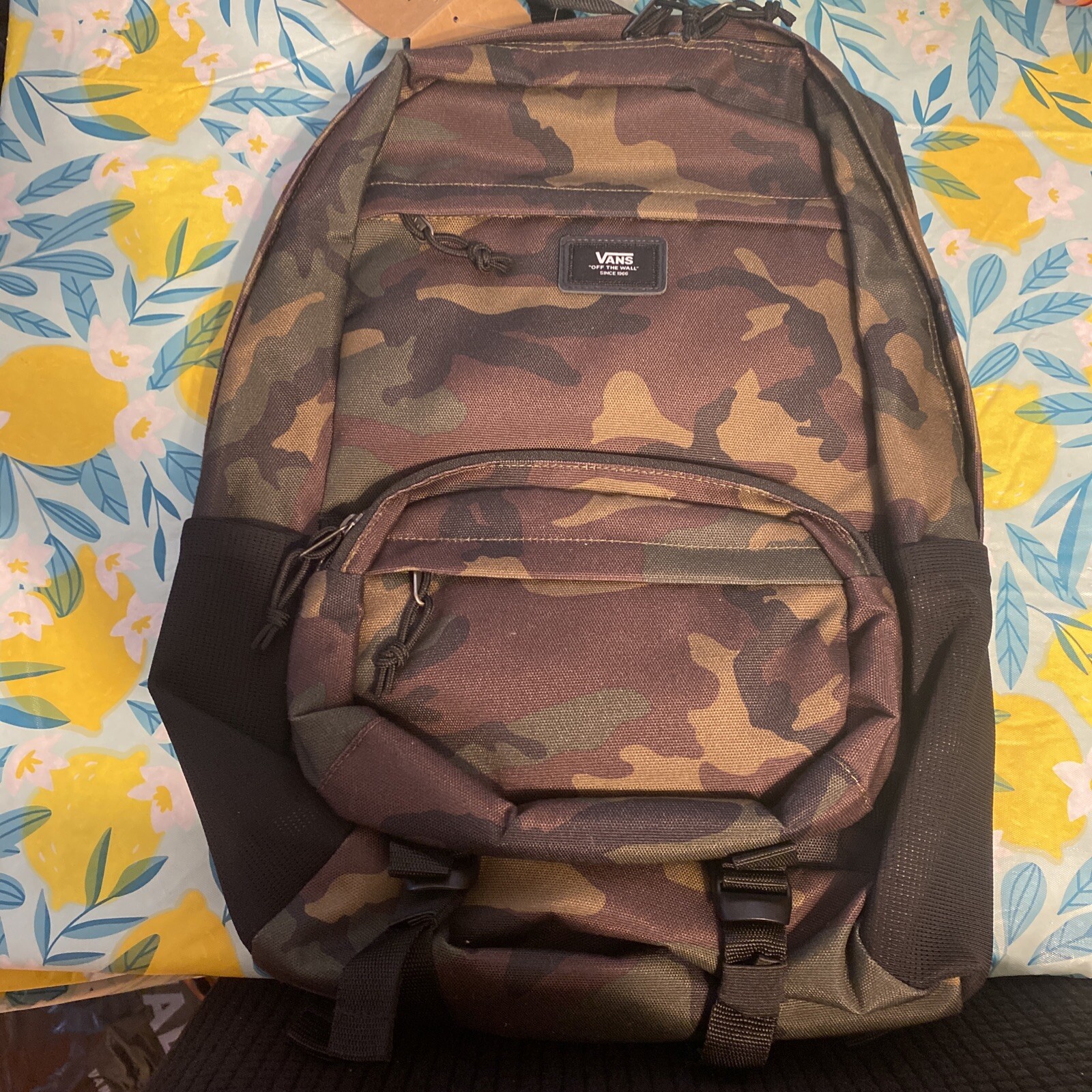 Vans Classic Camo Transplant Modular Backpack CAMO NWT SUGG RETAIL $85