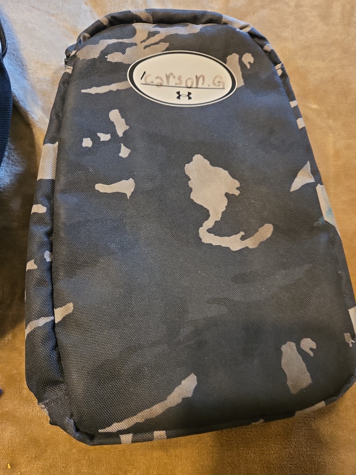 Under Armour Storm Hustle 5.0 Backpack Book Bag W/ Matching Lunch Bag Used
