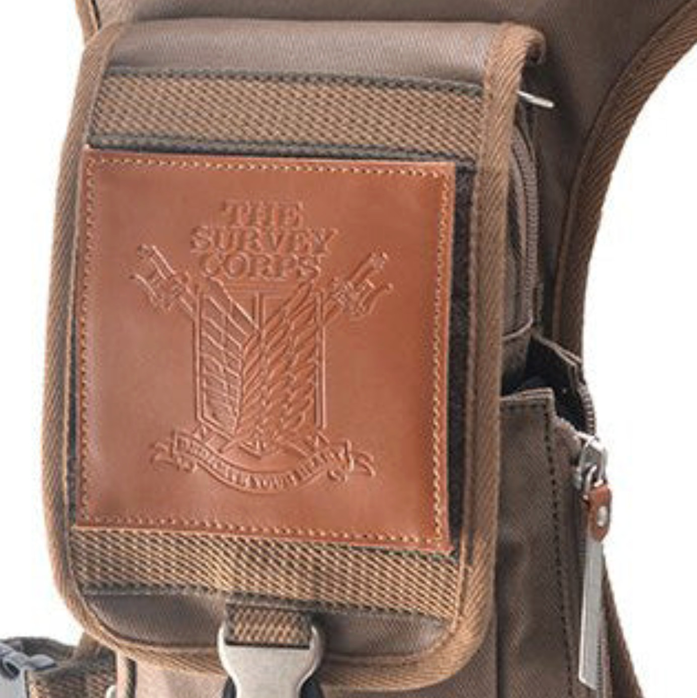 Attack on Titan 3D Manever leg pouch Recon corps Khaki Japan Original