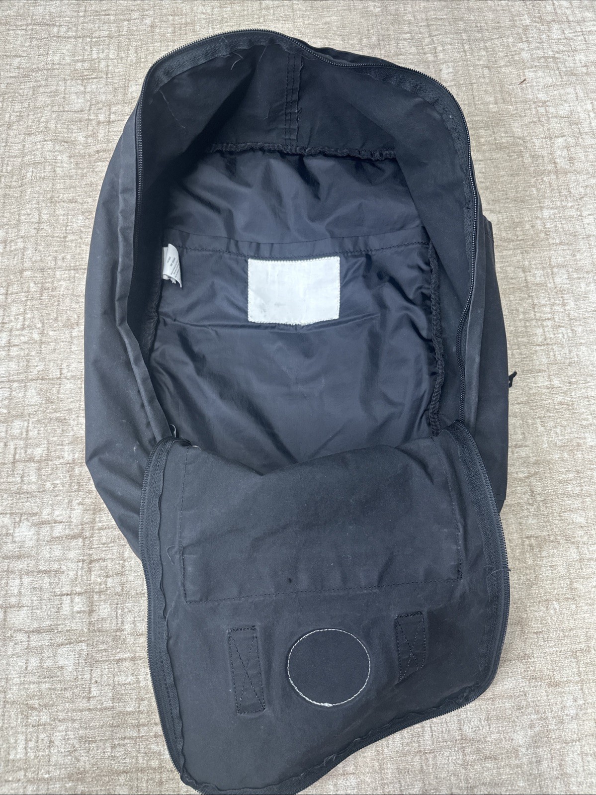 Fjallraven Kanken Laptop 17″ Backpack Black Large Daypack School Travel Bag