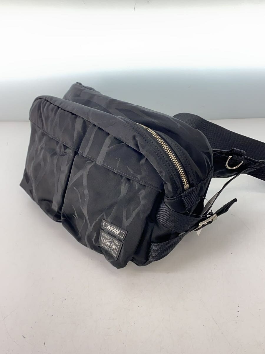 PALACE x PORTER Waist Bag 386-27850 W27H16D12cm Black Very Good Used t46