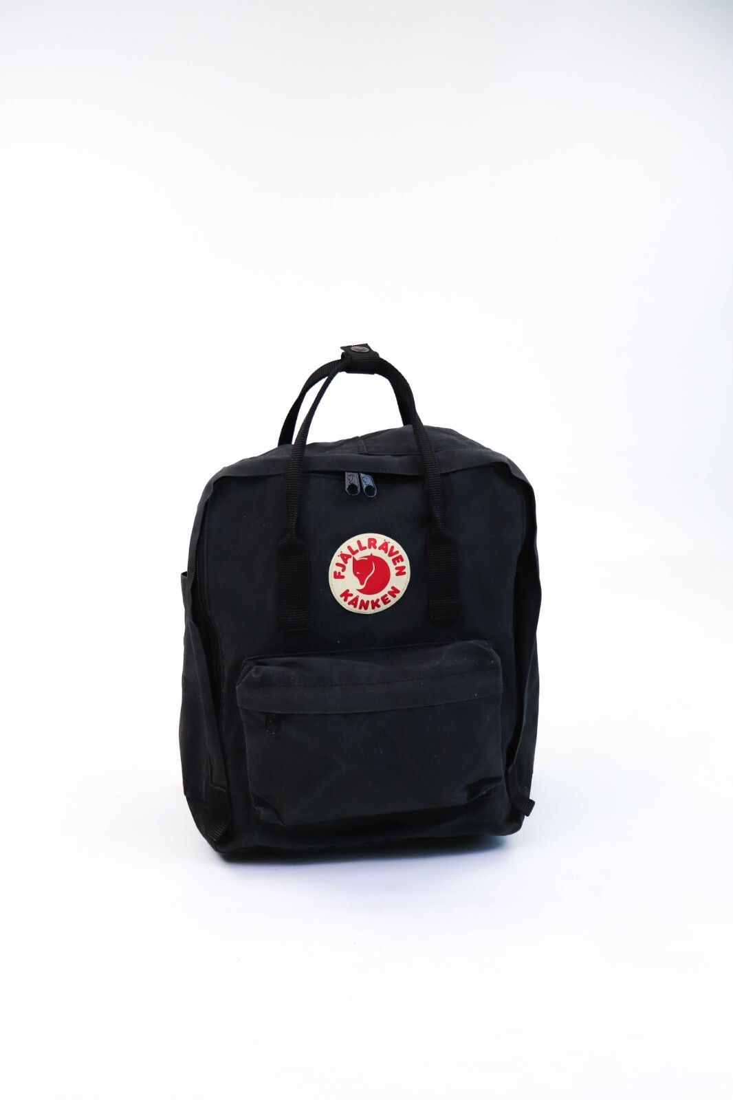 Fjallraven Kanken 16L 38x27x13 CM Black Waxed Backpack