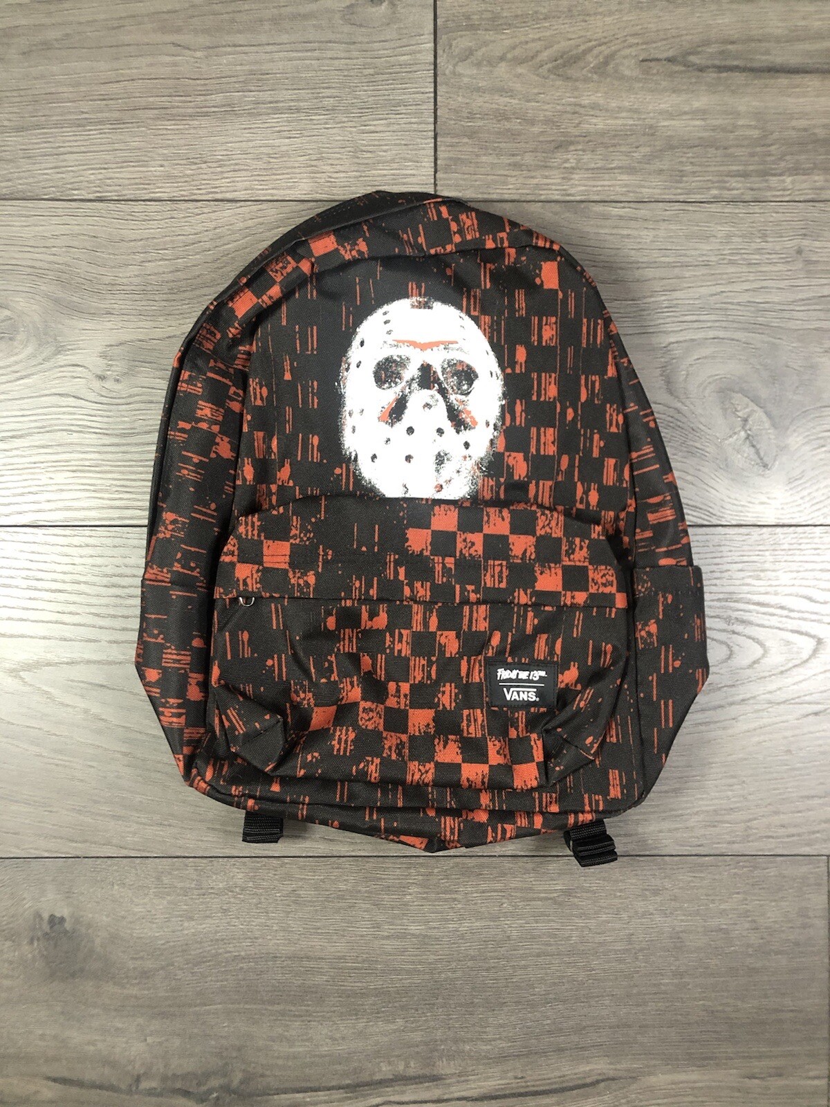 VANS X Friday the 13th Jason House of Terror Horror Backpack New Halloween