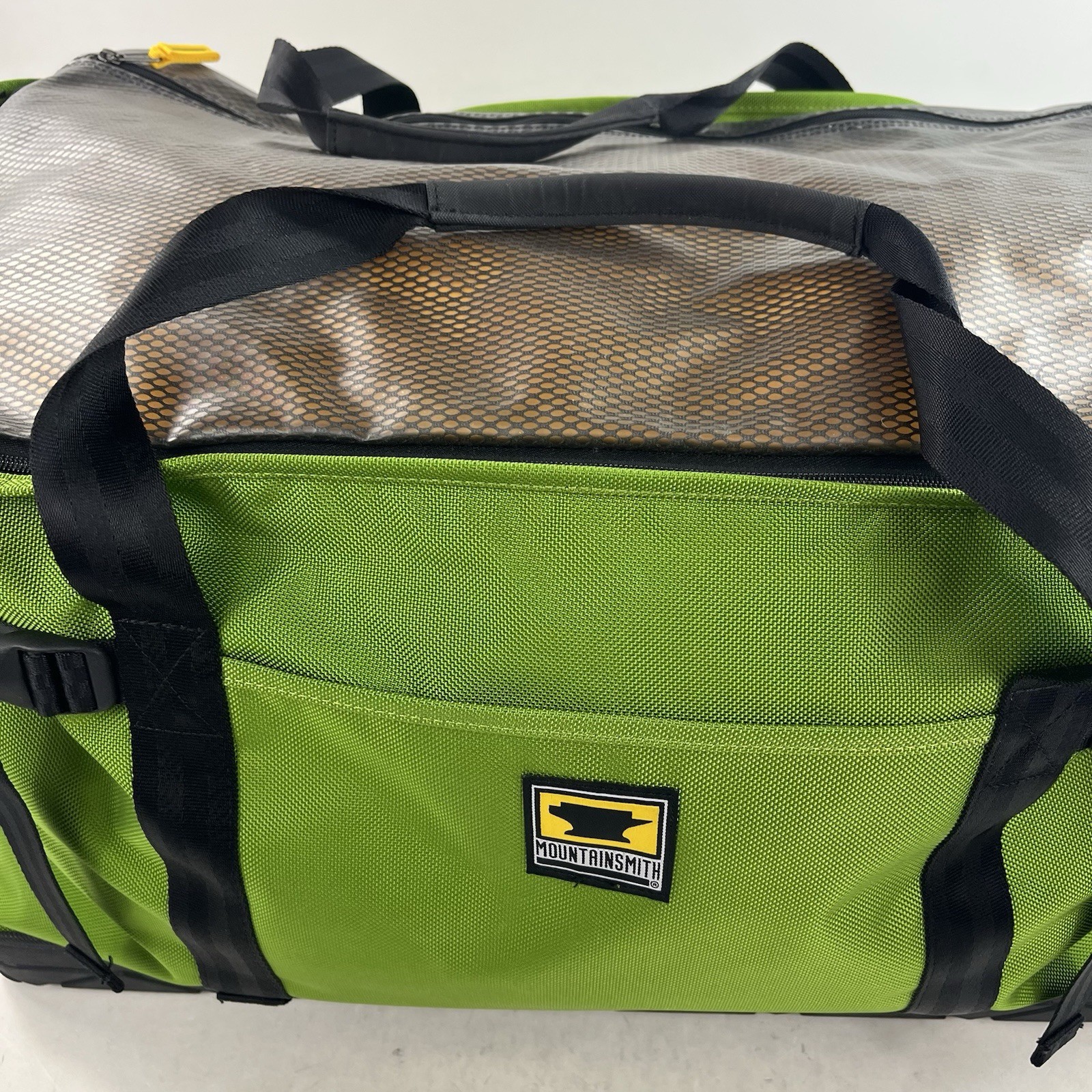 Mountainsmith Watersport Rubber Bottom Zip Top Tote Gear Bag Green LARGE