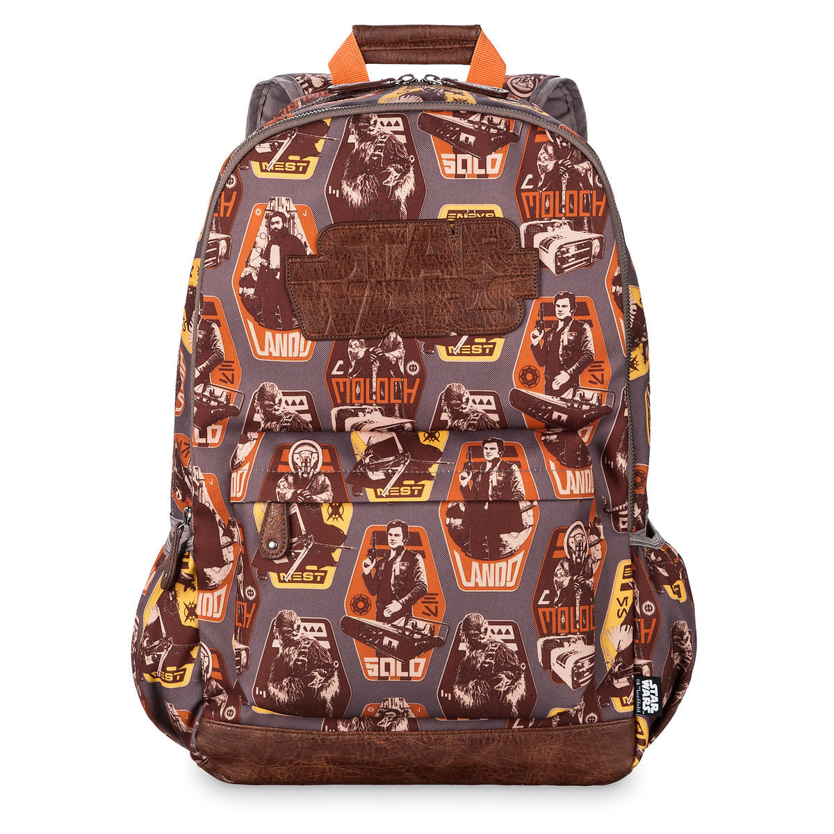 Disney Store Solo: A Star Wars Story Backpack for Adults Laptop Pocket 18×15 1/2