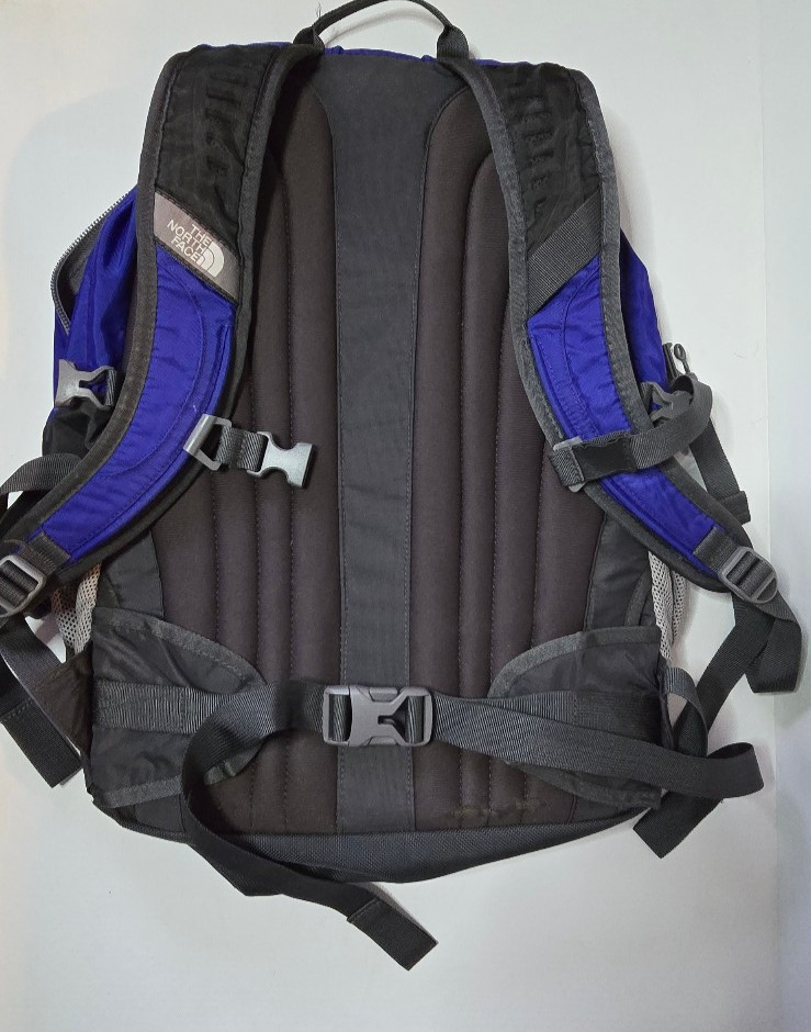 THE NORTH FACE Recon Blue & Gray Backpack for School Hiking Camping Everyday Bag