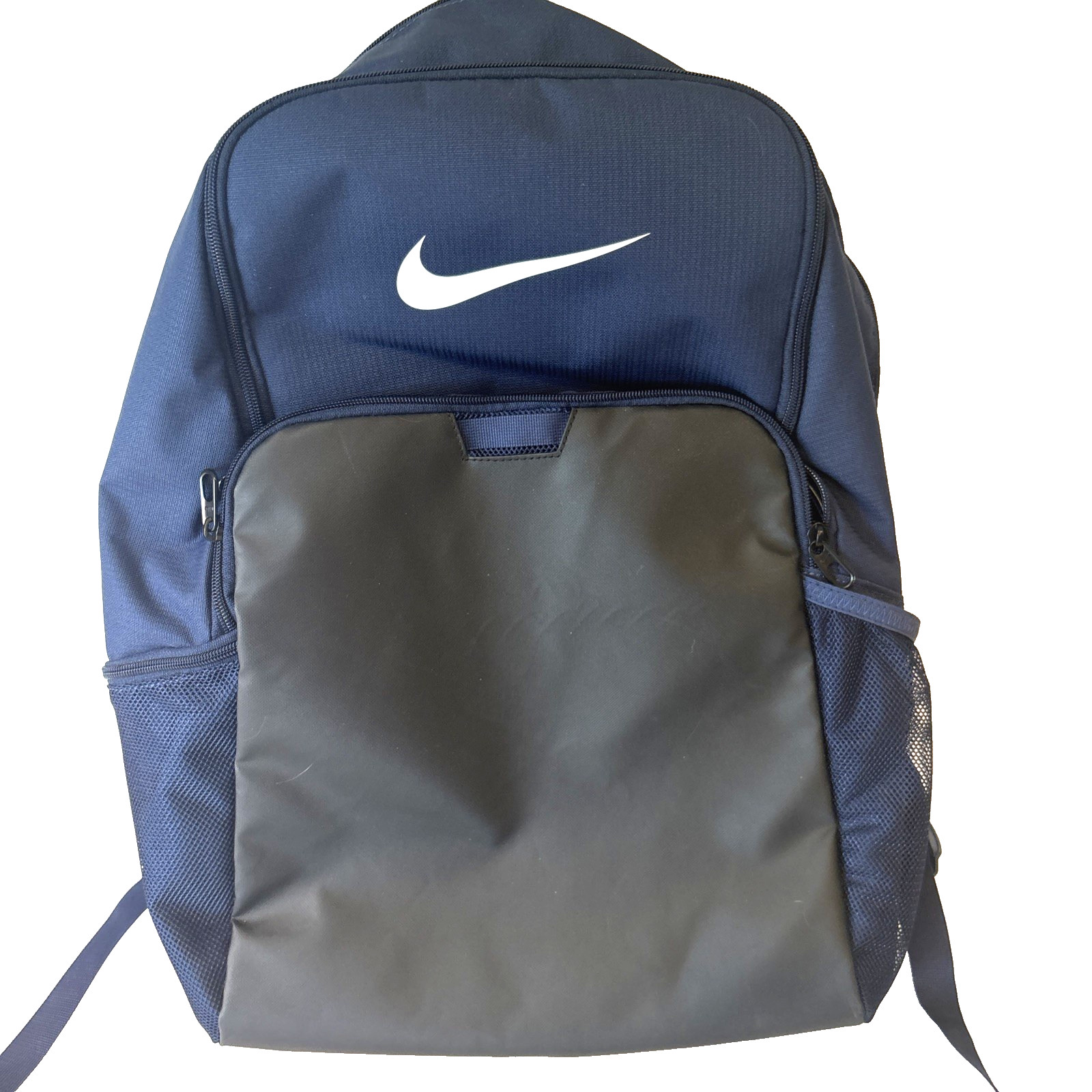 Nike Blue Sports Backpack Multi-Compartment Unisex Bag
