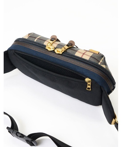 Master-Piece Masterpiece MSPC link check ver. waist bag Sax Blue 02346-c2