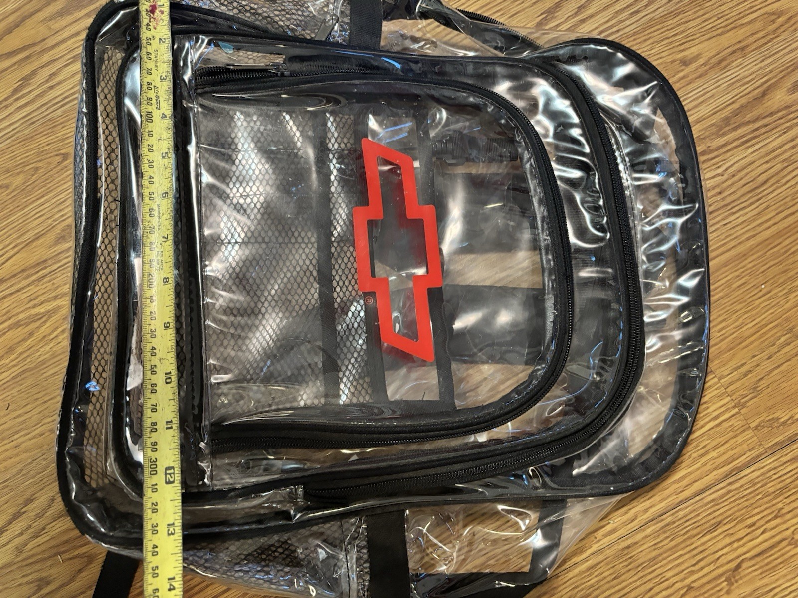Chevrolet Bowtie Logo Clear Backpack Emblem