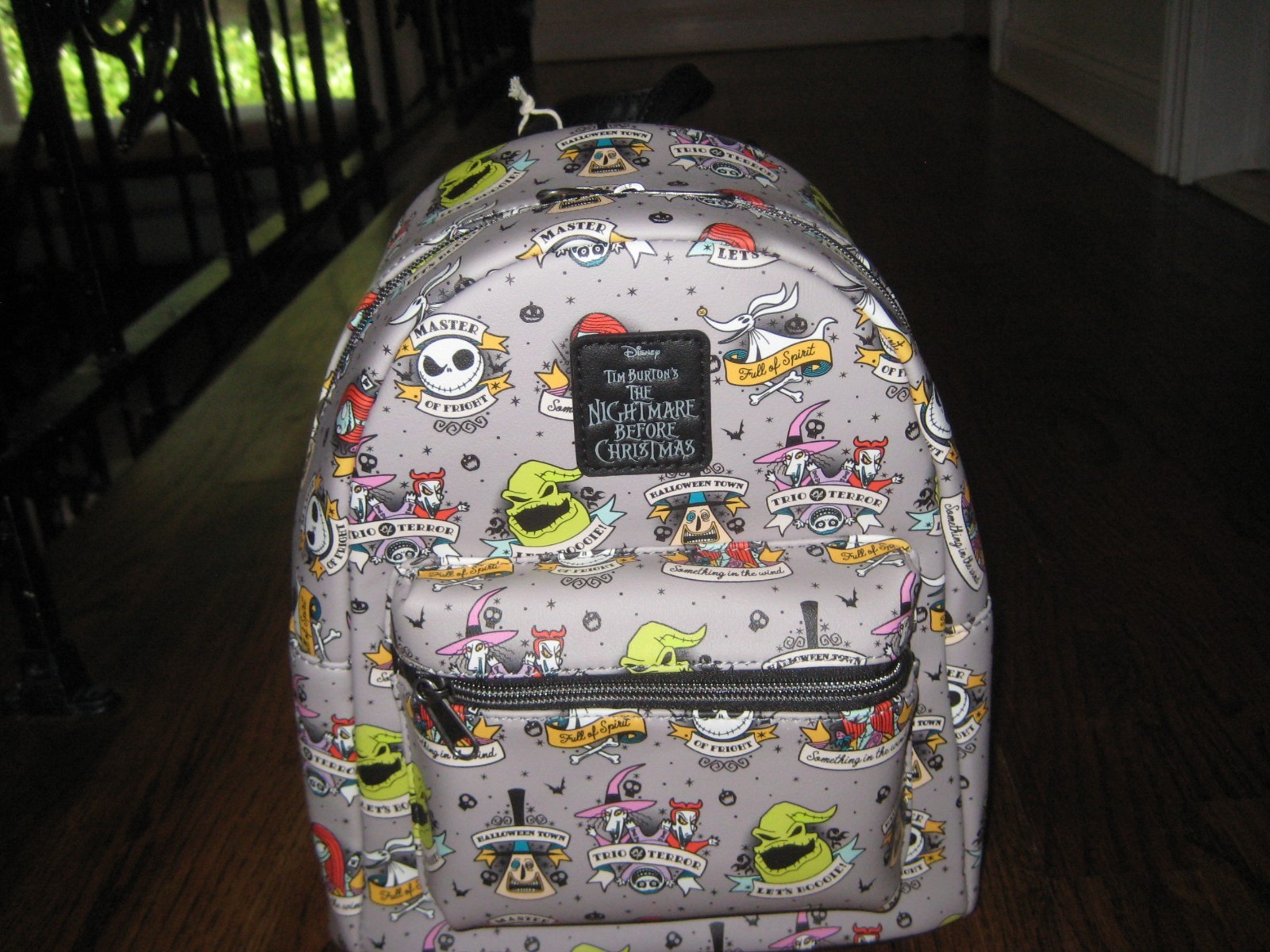 Loungefly The Nightmare Before Christmas Tattoo Art Mini Backpack Wallet Set!