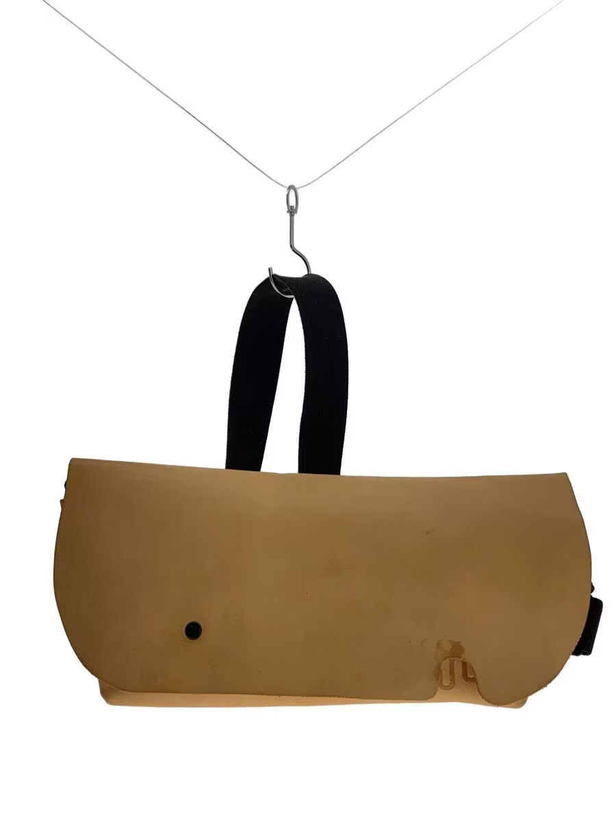 Uni&co Shoulder Bag Messenger Bag Leather CRM Plain