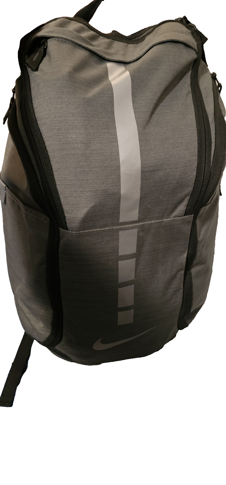 Nike Hoops Elite Pro Basketball Backpack Black Grey BA5554 011 15” Laptop School