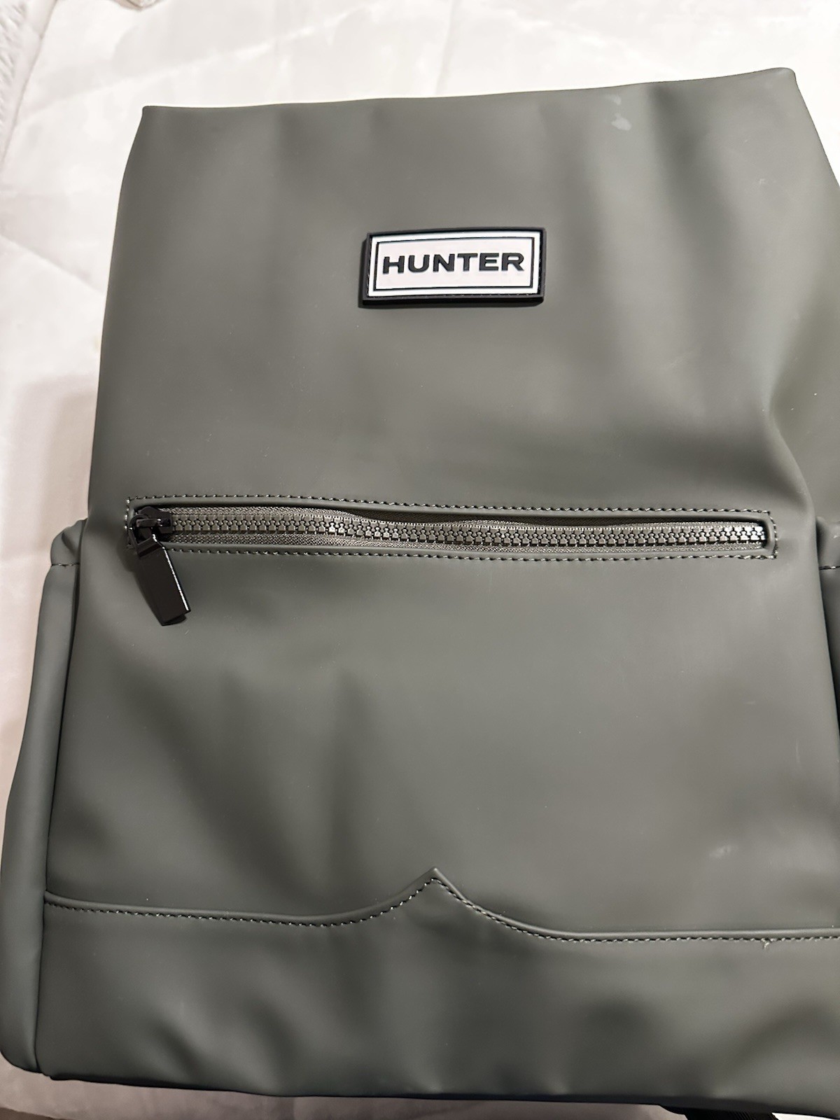 Hunter – Army Green Water Resistant Backpack – Bran New With Tags