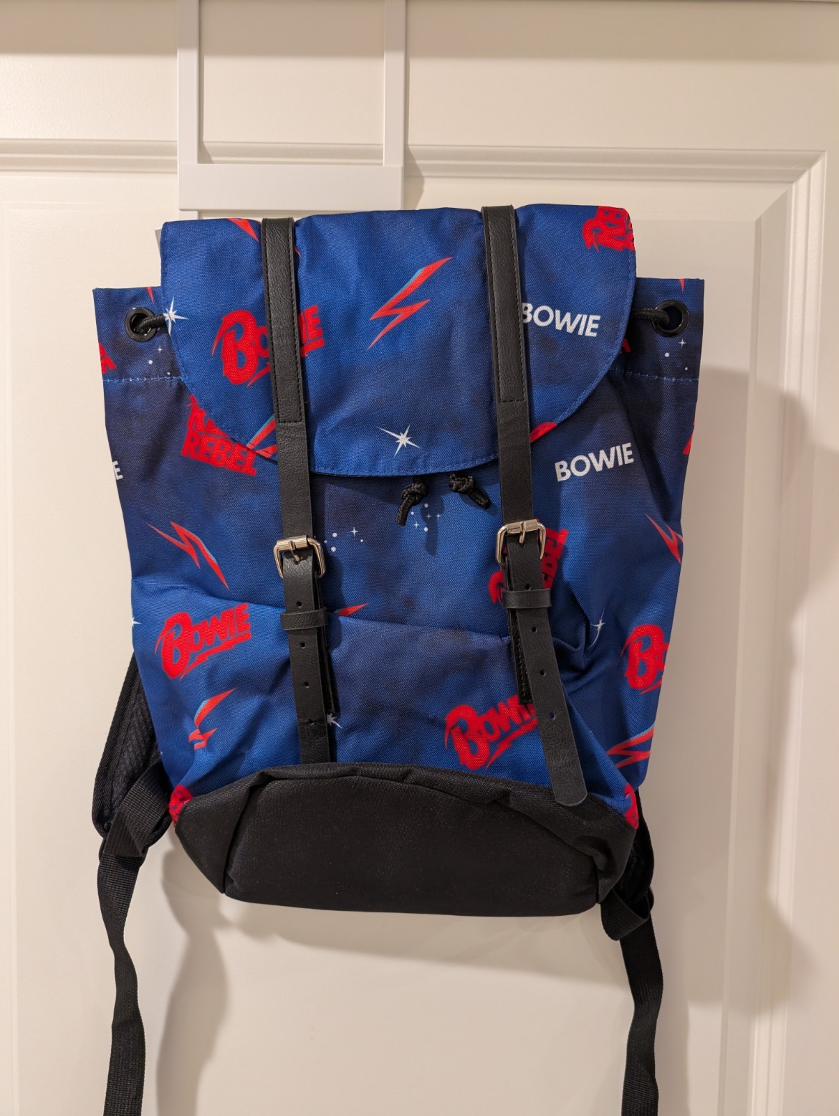 NEW – Limited Edition Rocksax David Bowie Galaxy Heritage Backpack Rebel Rebel