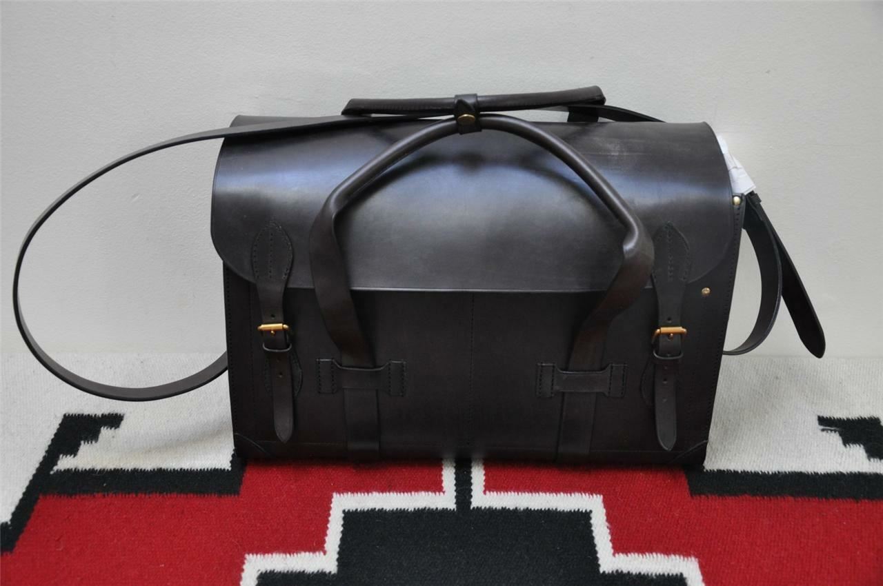 Ralph Lauren RRL Handmade in England Saddle Bridle Leather Doctor’s Duffle Bag