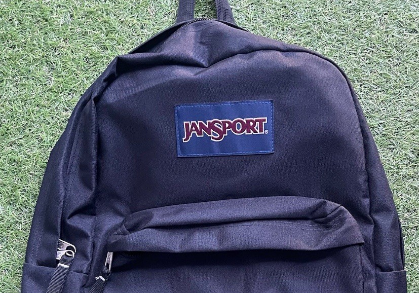 Budweiser Jansport Backpack Original Logo Zipper Nice Style Black