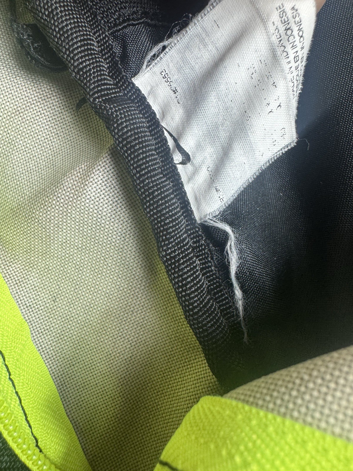 Nike Max Air Backpack School Gym Workout Sports Bag Black Lime Green
