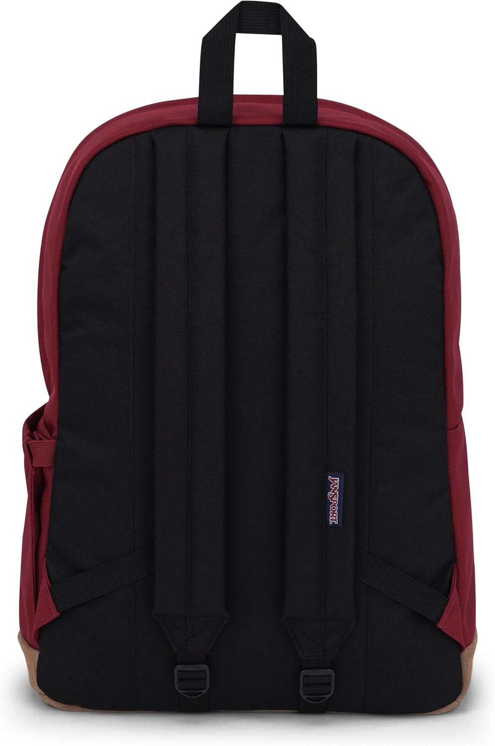 Stylish Red Right Pack Backpack with Padded Laptop Sleeve & Water Bottle Pocket