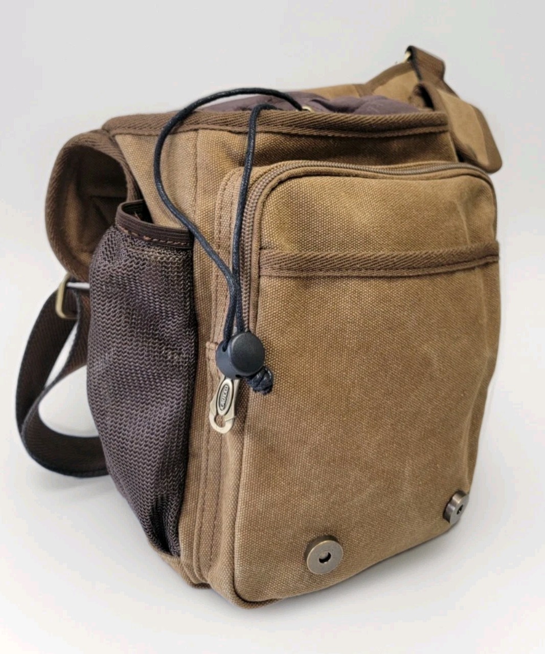 Kaukko Workshop Canvas Messenger Bag Crossbody Shoulder Sling Backpack Travel